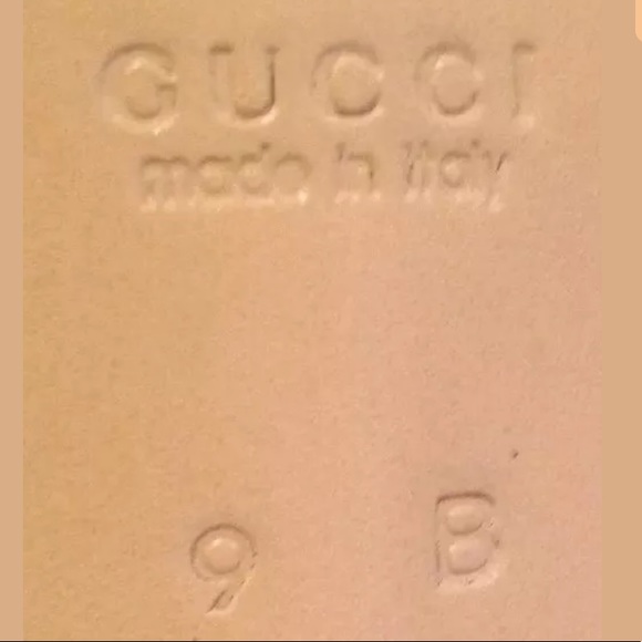 GUCCI Leather Tassel Toe Classic Heel Pumps 9 NICE - Picture 6 of 8